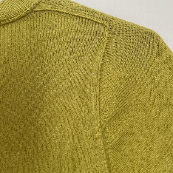 Lafayette 148 New York Pear Colored Pull Over Light Weight Sweater - Picture 4 of 7